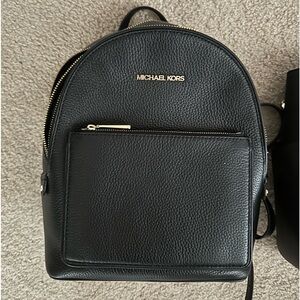 Michael Kors Black Mini Backpack